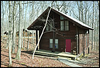 family cabin at Brown County State Park