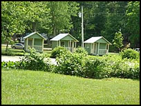 camping cabins at Atwood Lake Campground